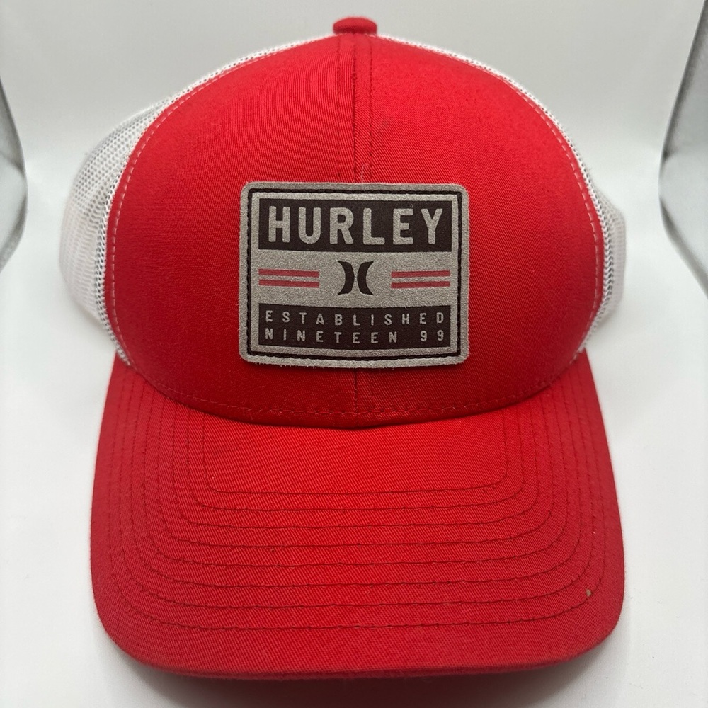 Hurley Red and White Cap